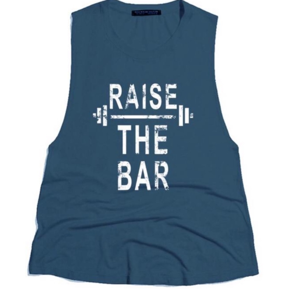 Raise the bar tank top